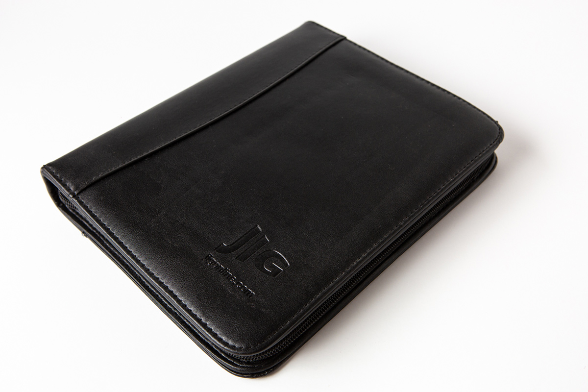 JIG Leather Bound Wallet Folders